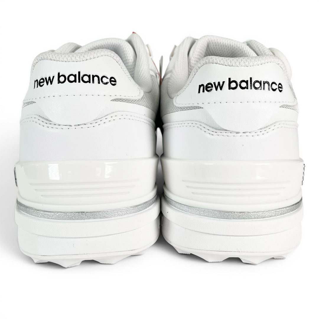 Pristine NEW BALANCE sneakers FuelCell 3000 Golf shoes white leather mens 26cm