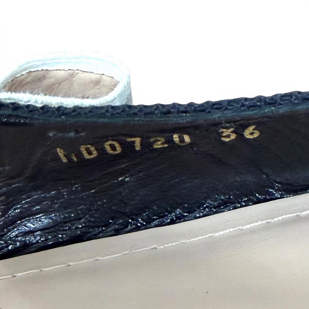 Great Christian Dior pumps J'ADIOR Leather Slingback Flats 36 KCB384TFLS900