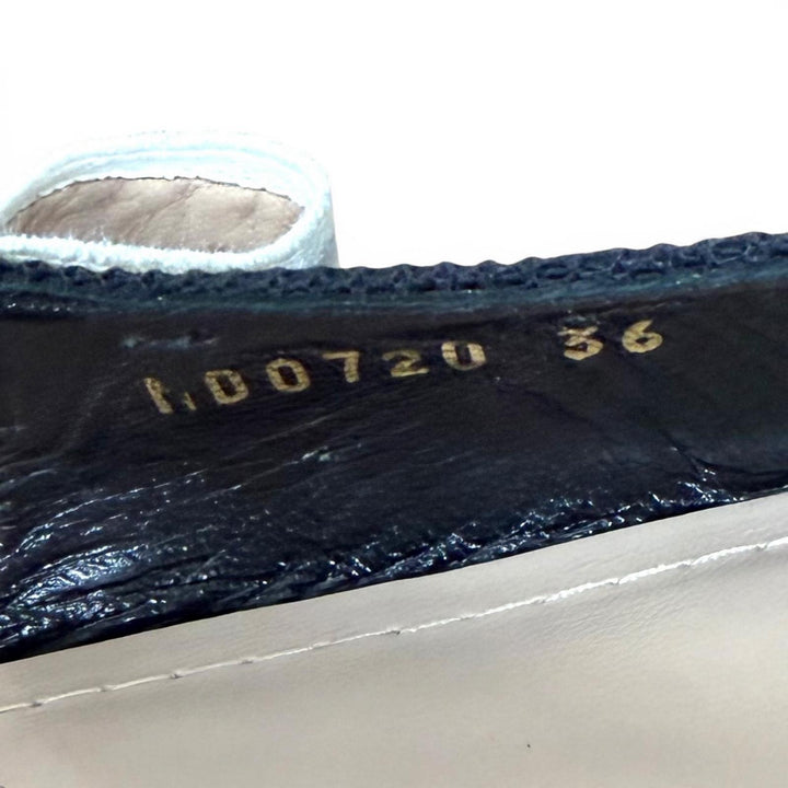Great Christian Dior pumps J'ADIOR Leather Slingback Flats 36 KCB384TFLS900