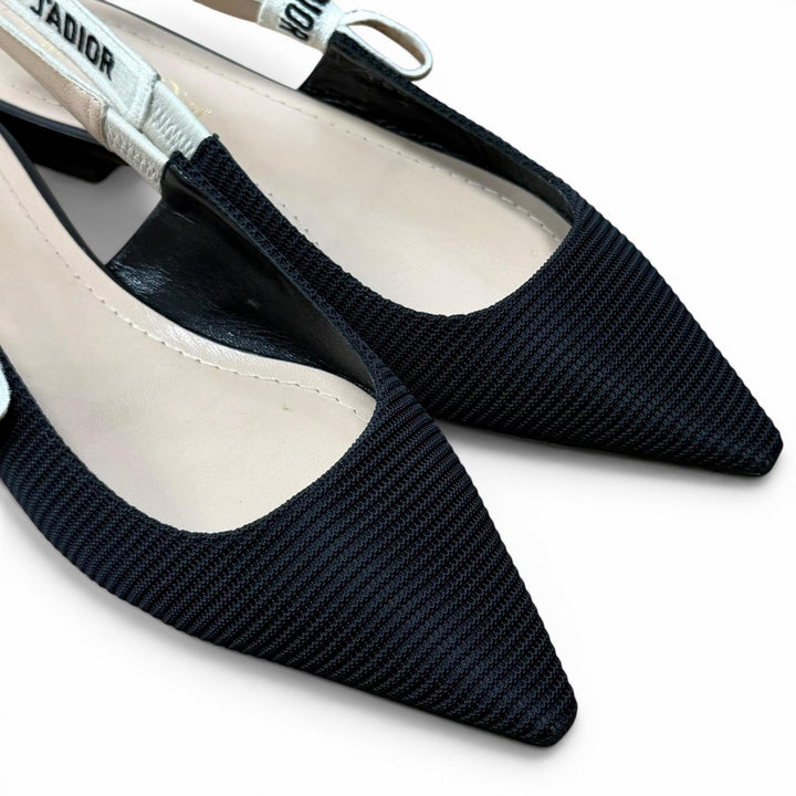 Great Christian Dior pumps J'ADIOR Leather Slingback Flats 36 KCB384TFLS900