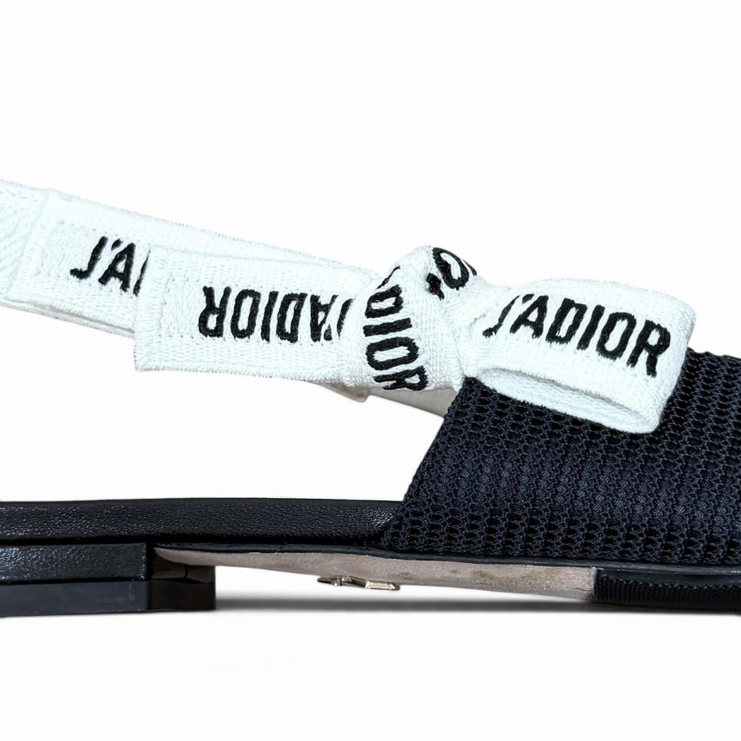 Great Christian Dior pumps J'ADIOR Leather Slingback Flats 36 KCB384TFLS900