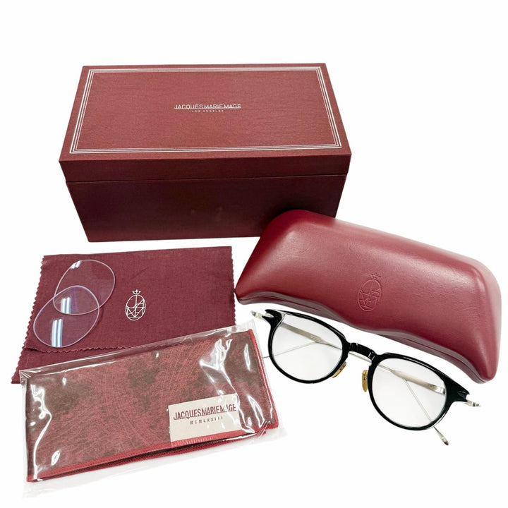Great JACQUESMARIEMAGE Glasses CREVEL black mens JMMCVAF01