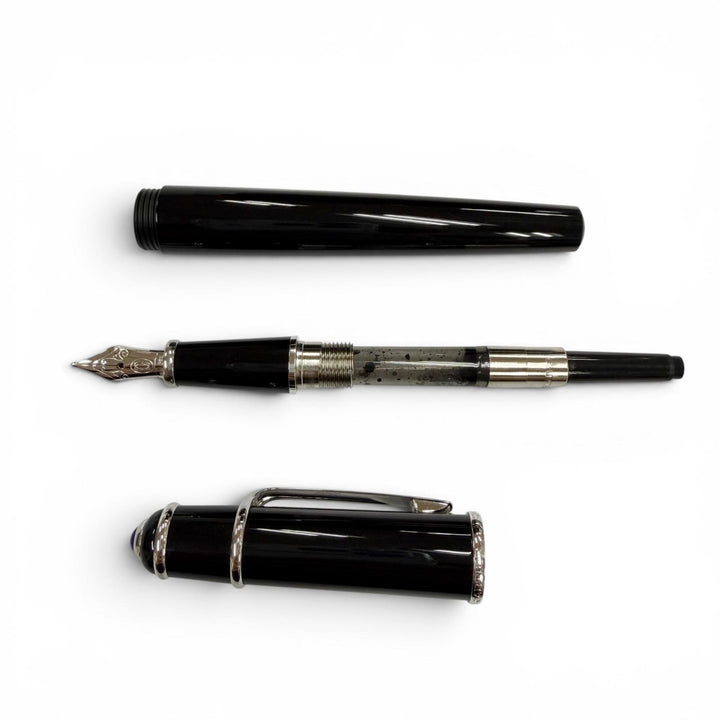 Great Cartier fountain pen Diaboro de Cartier black 18K mens