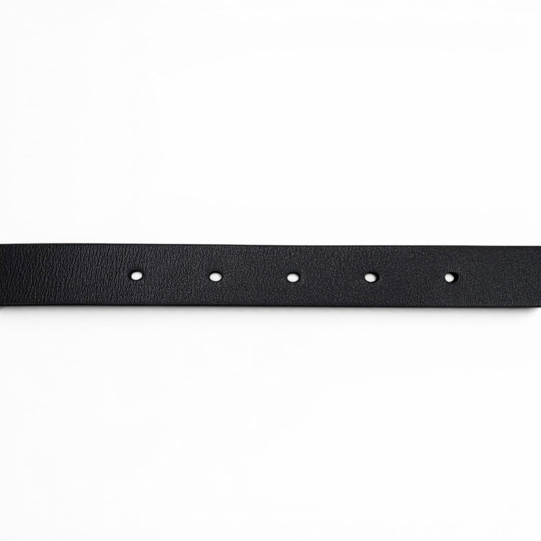 Pristine Christian Dior belt black leather Women