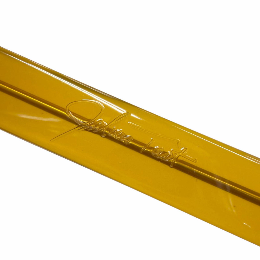 Great JULIUS TART OPTICAL Glasses AR Vintage Yellow PL-102