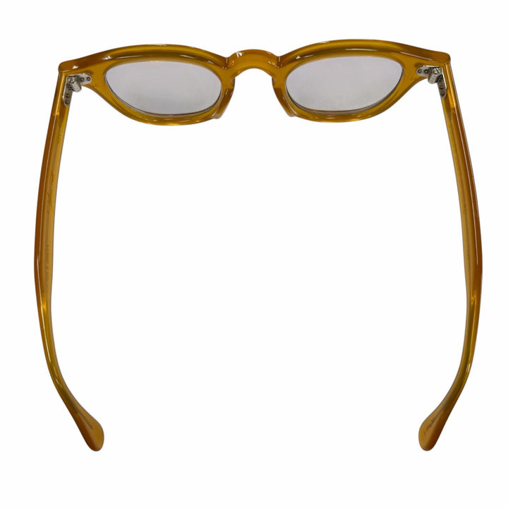 Great JULIUS TART OPTICAL Glasses AR Vintage Yellow PL-102