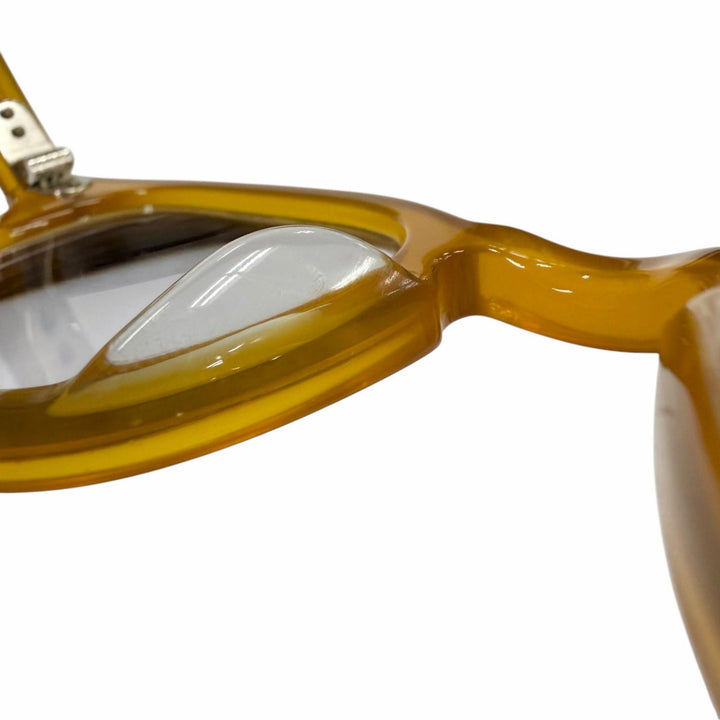 Great JULIUS TART OPTICAL Glasses AR Vintage Yellow PL-102