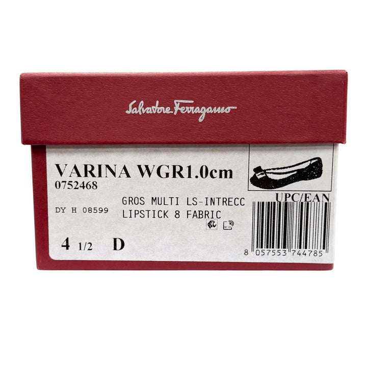 Excellent Salvatore Ferragamo pumps VARINA multicolor Suede leather Women