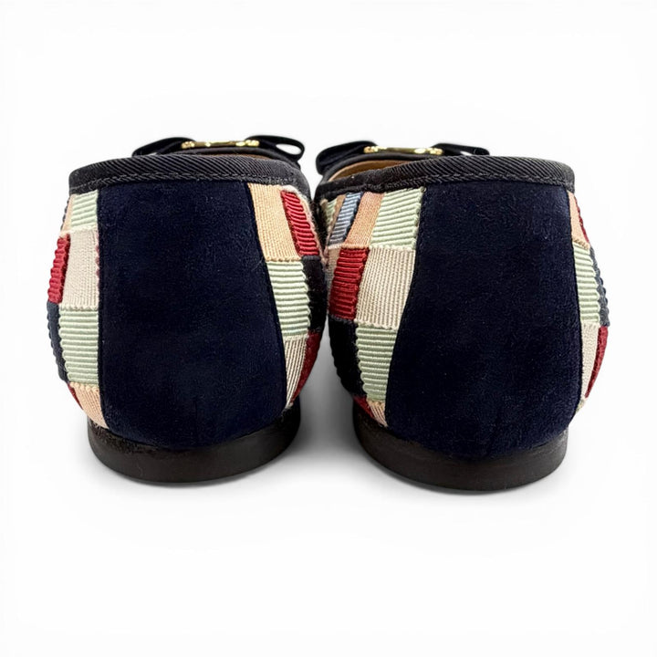 Excellent Salvatore Ferragamo pumps VARINA multicolor Suede leather Women
