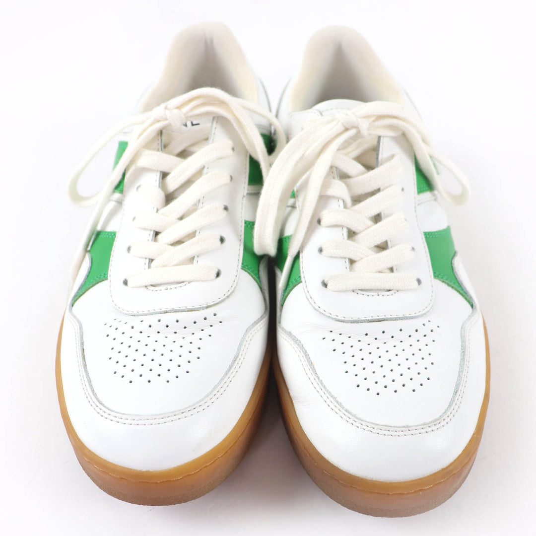 Great CELINE sneakers trainer Low lace-up leather white leather Women 38