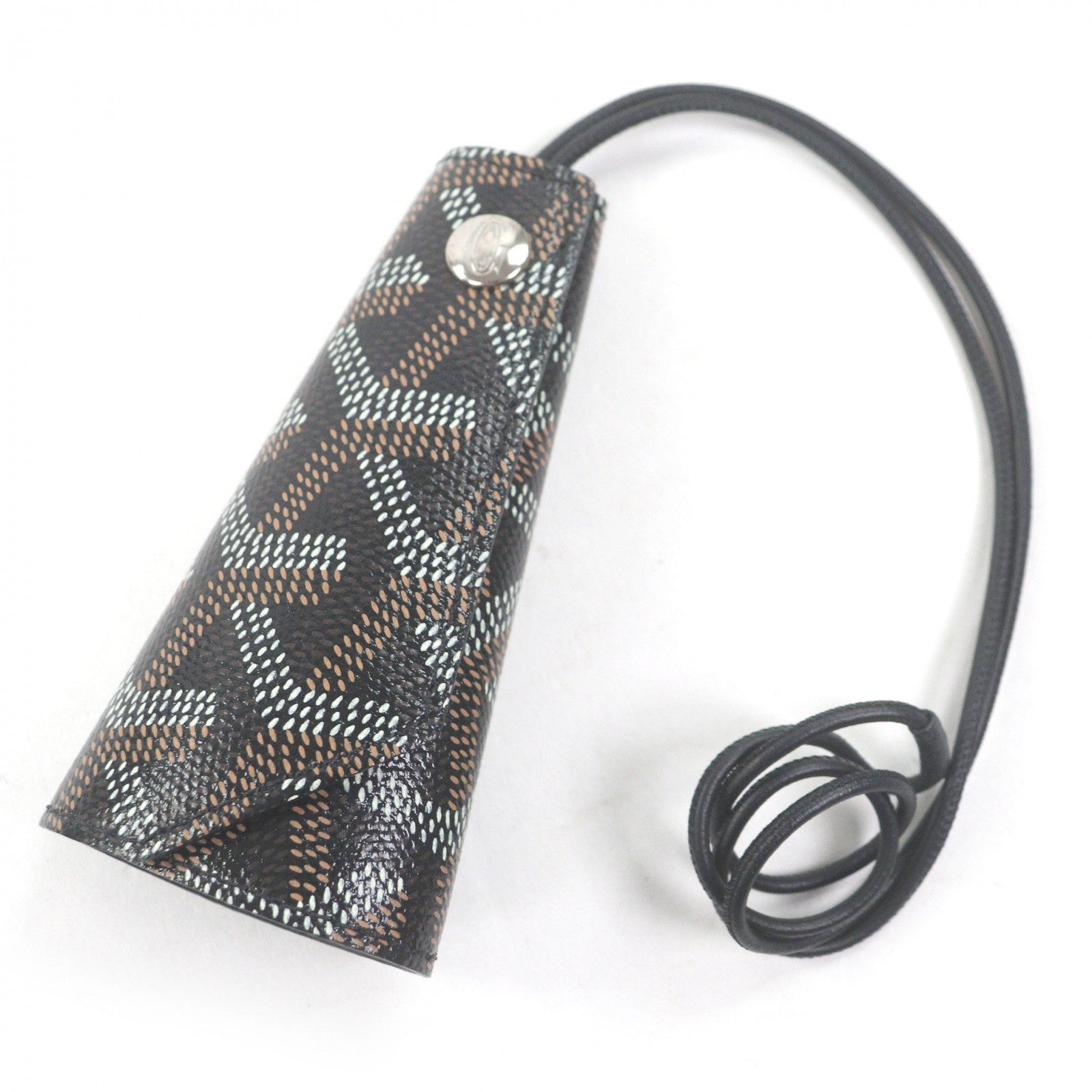 Great GOYARD Bag charm Chambellan Key charm Black series – caro-japan