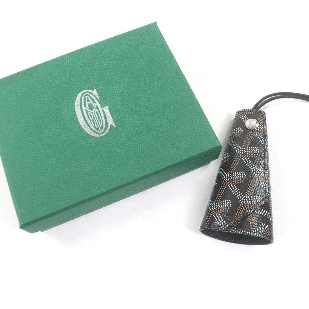 Great GOYARD Bag charm Chambellan Key charm Black series