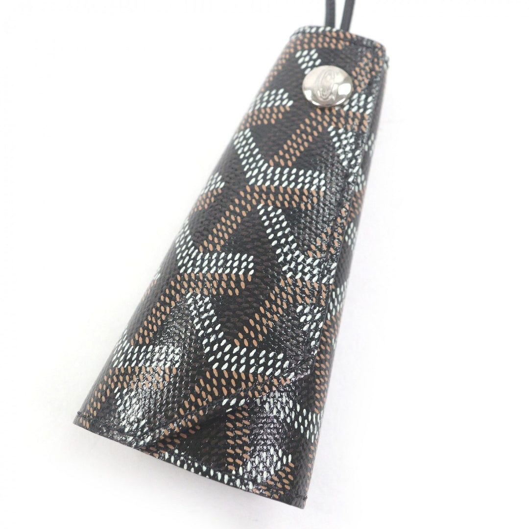 Great GOYARD Bag charm Chambellan Key charm Black series