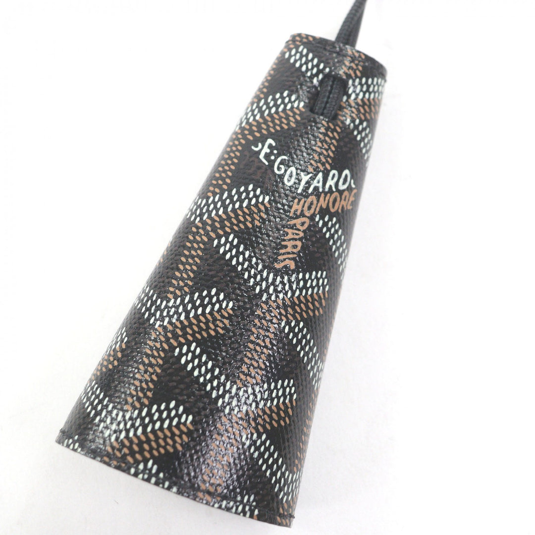 Great GOYARD Bag charm Chambellan Key charm Black series