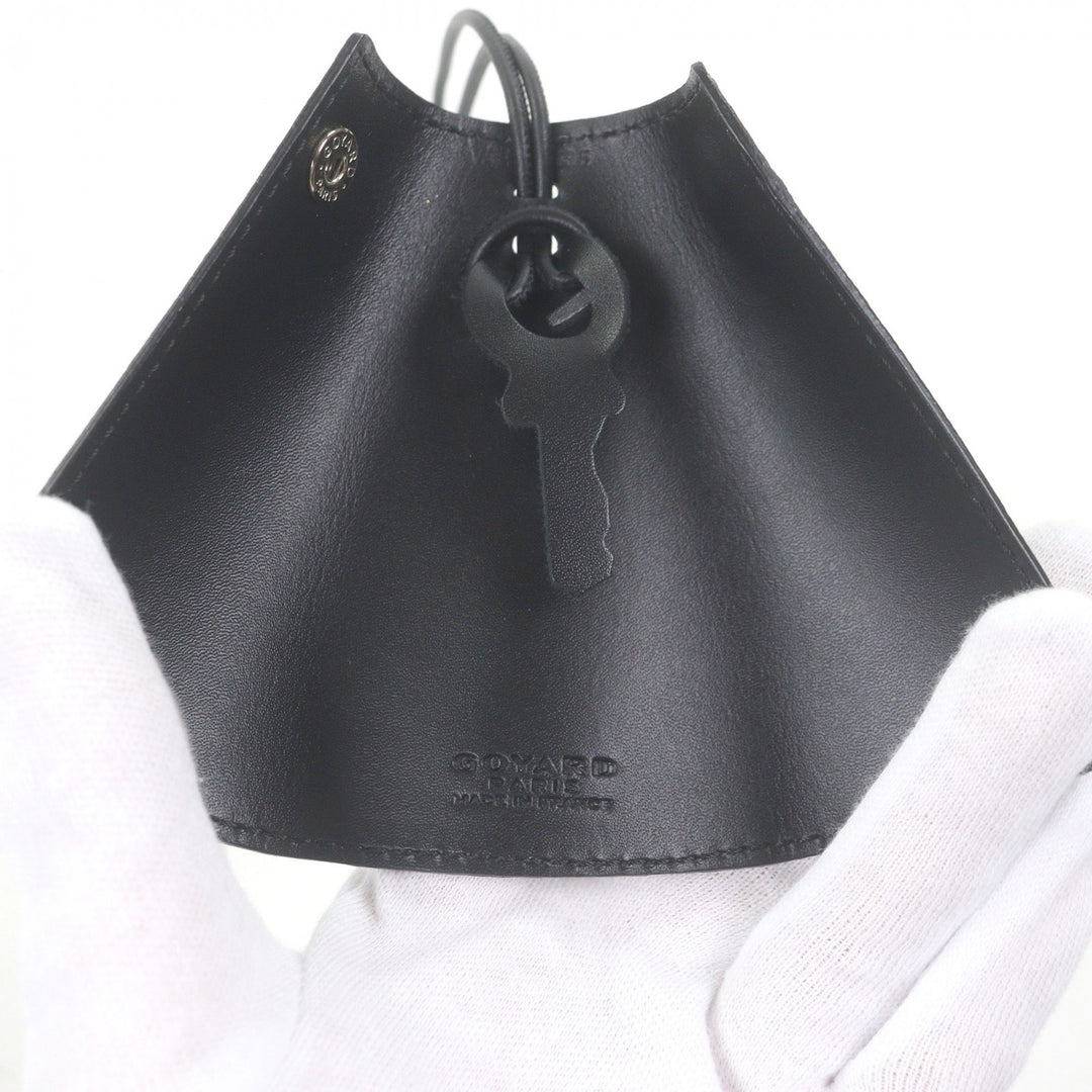 Great GOYARD Bag charm Chambellan Key charm Black series