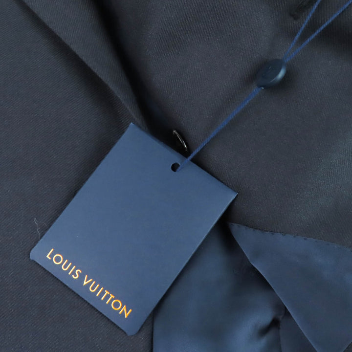 Pristine LOUIS VUITTON Double breasted jacket PONT NEUF Jacket Dark gray 44