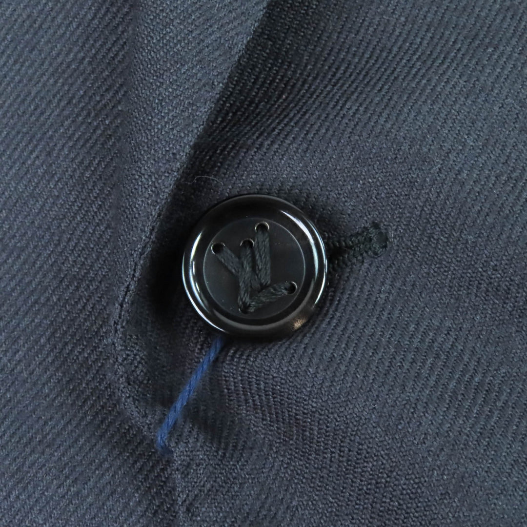 Pristine LOUIS VUITTON Double breasted jacket PONT NEUF Jacket Dark gray 44