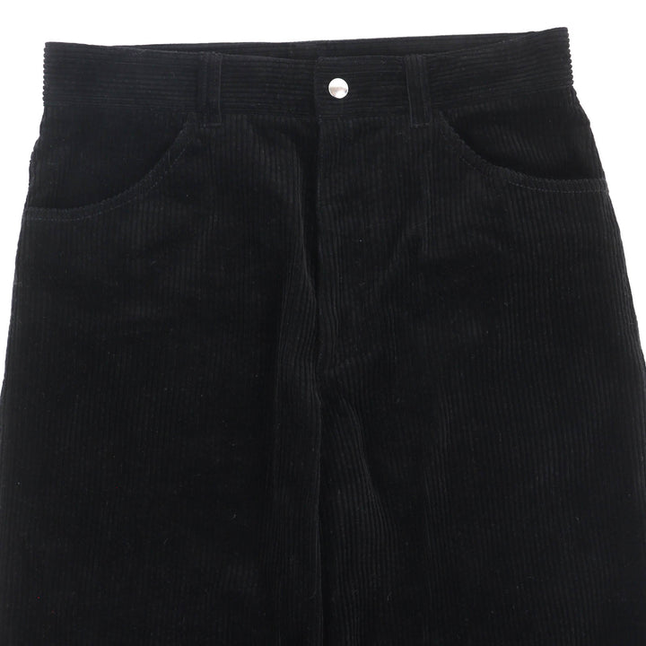 Excellent JIL SANDER+ Pants Corduroy pants, full length black 44 JPUT311055