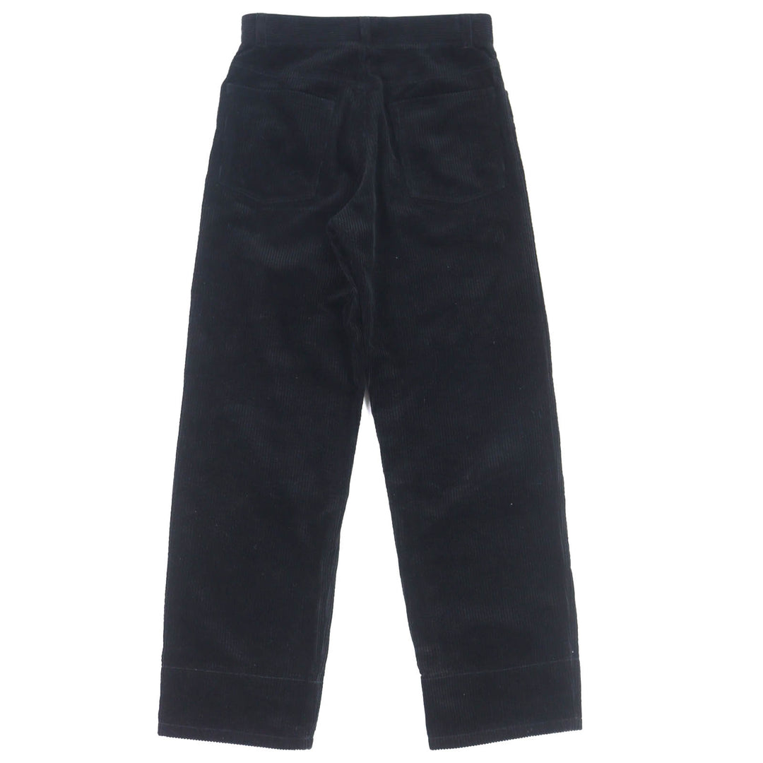 Excellent JIL SANDER+ Pants Corduroy pants, full length black 44 JPUT311055