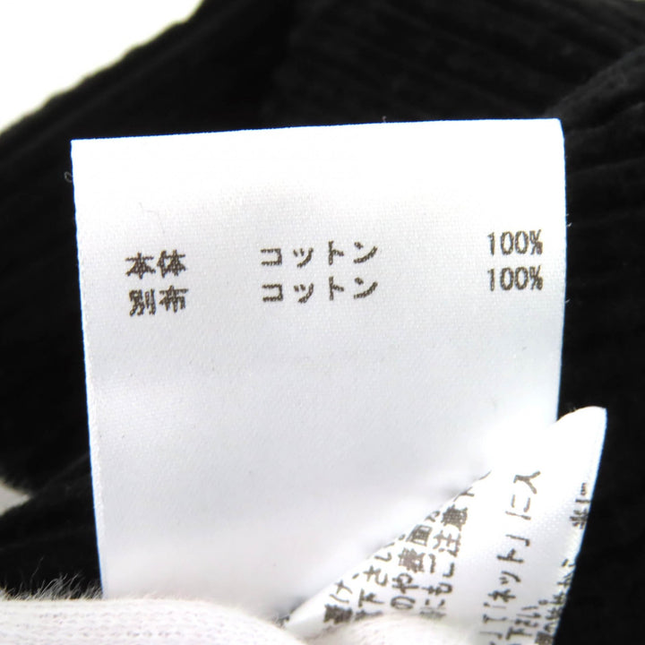 Excellent JIL SANDER+ Pants Corduroy pants, full length black 44 JPUT311055