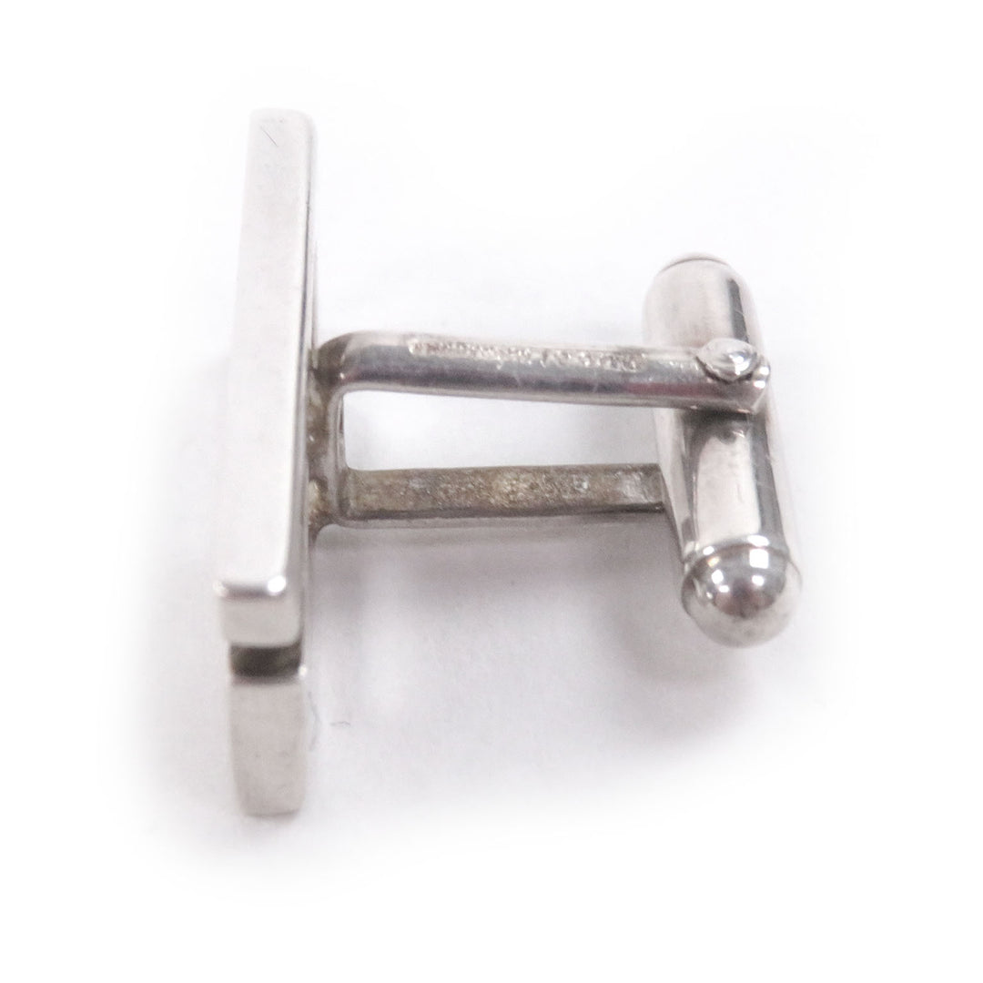Very Good GUCCI Cufflinks cufflinks G Square Accessories Silver SV925 mens