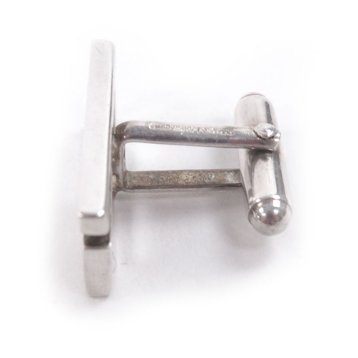Very Good GUCCI Cufflinks cufflinks G Square Accessories Silver SV925 mens