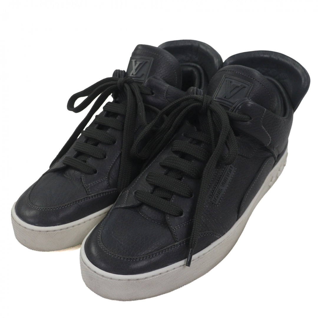 Great LOUIS VUITTON KANYE WEST sneakers gray leather mens 7