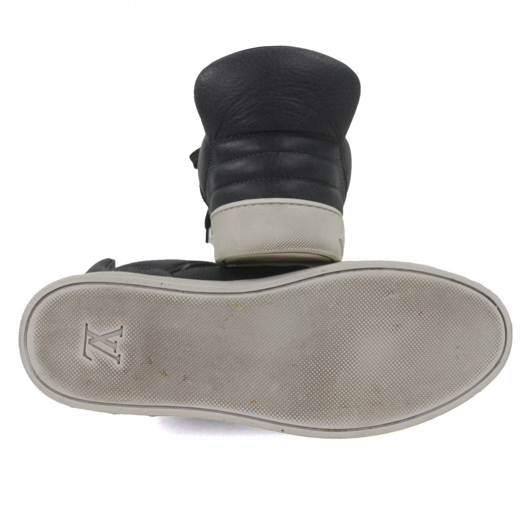 Great LOUIS VUITTON KANYE WEST sneakers gray leather mens 7