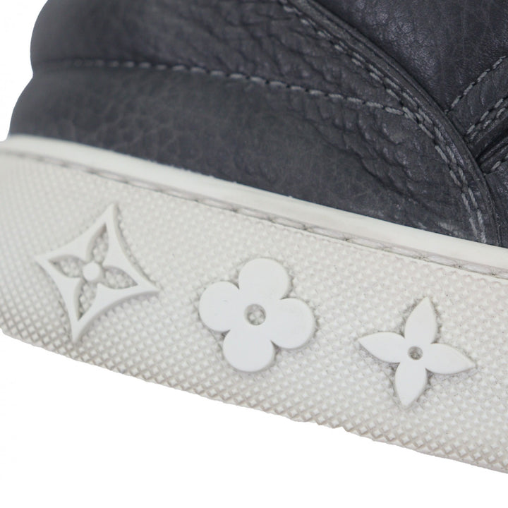 Great LOUIS VUITTON KANYE WEST sneakers gray leather mens 7