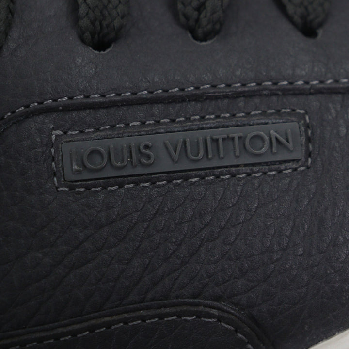 Great LOUIS VUITTON KANYE WEST sneakers gray leather mens 7