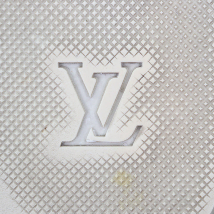 Great LOUIS VUITTON KANYE WEST sneakers gray leather mens 7
