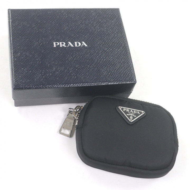 Excellent PRADA Pouch Triangle Logo Triangle Plate Shoulder Mini Cargo