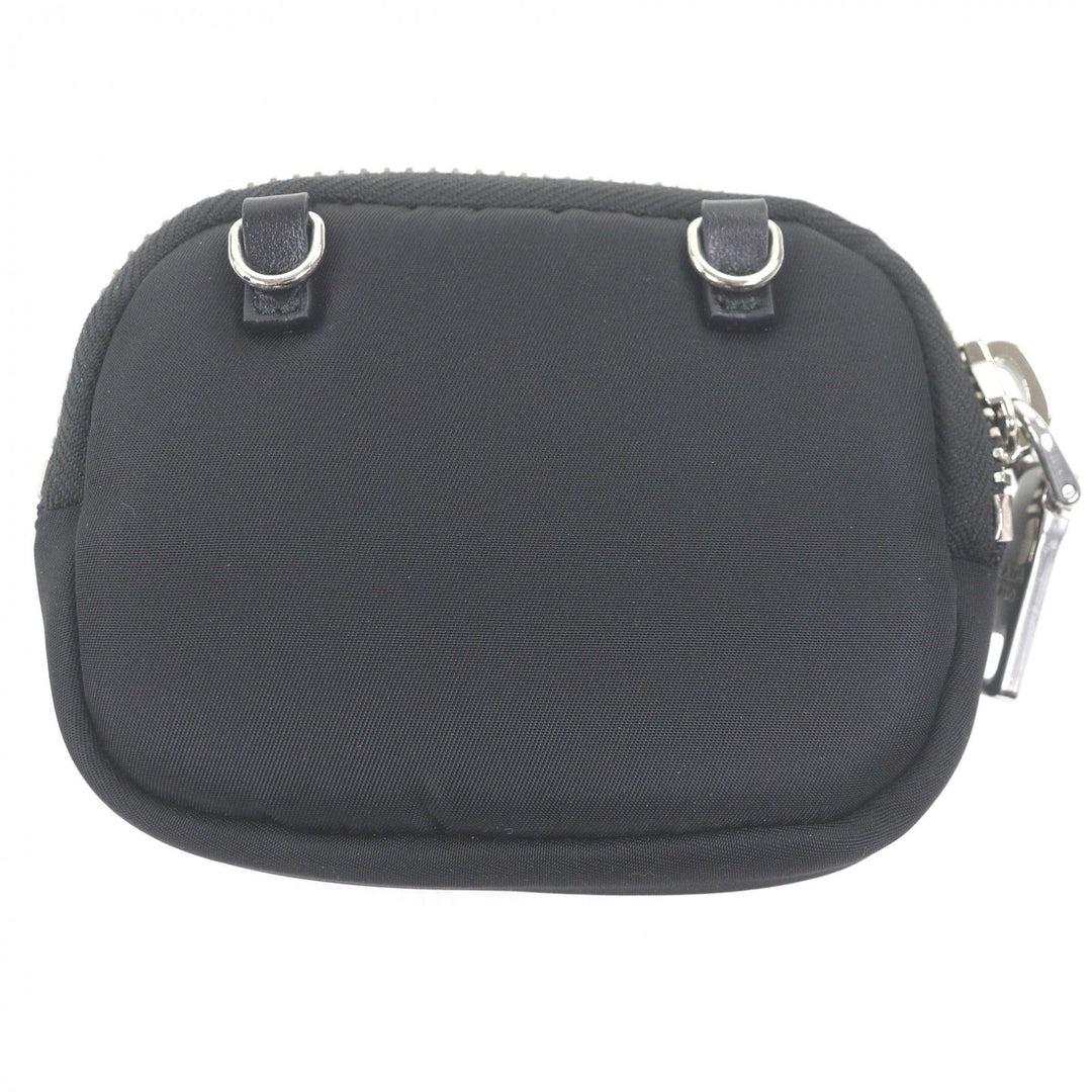 Excellent PRADA Pouch Triangle Logo Triangle Plate Shoulder Mini Cargo