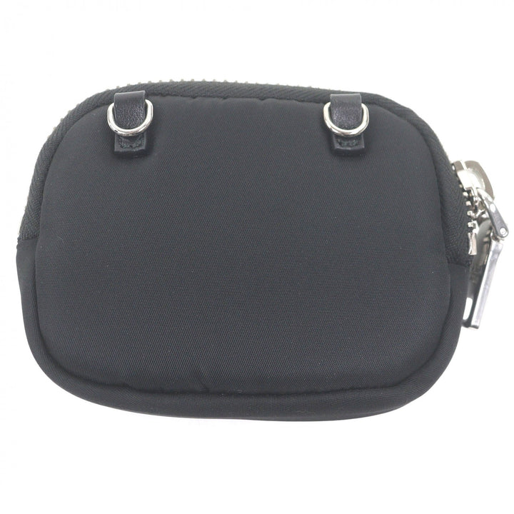 Excellent PRADA Pouch Triangle Logo Triangle Plate Shoulder Mini Cargo