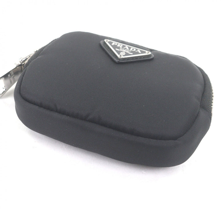 Excellent PRADA Pouch Triangle Logo Triangle Plate Shoulder Mini Cargo