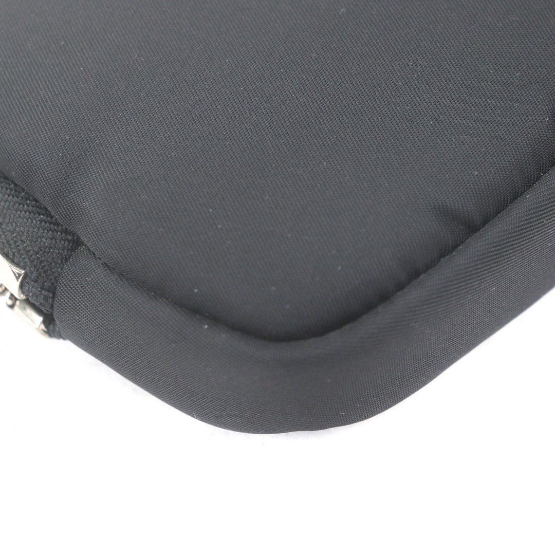 Excellent PRADA Pouch Triangle Logo Triangle Plate Shoulder Mini Cargo