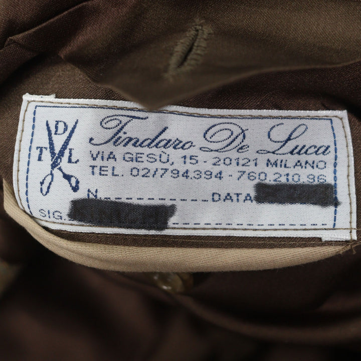 Excellent Tindaro De Luca tailored jacket Beige mens
