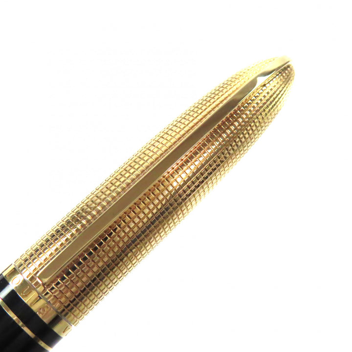 Excellent LOUIS VUITTON Ballpoint pen Dock lacquer black mens N76602