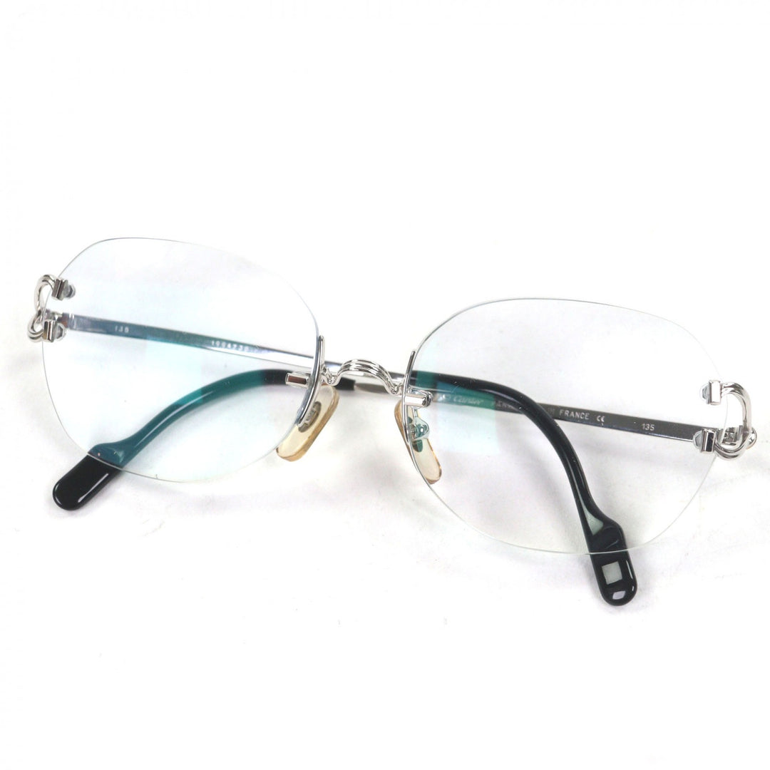 Great Cartier Glasses Trinity 2C Decor Silver mens