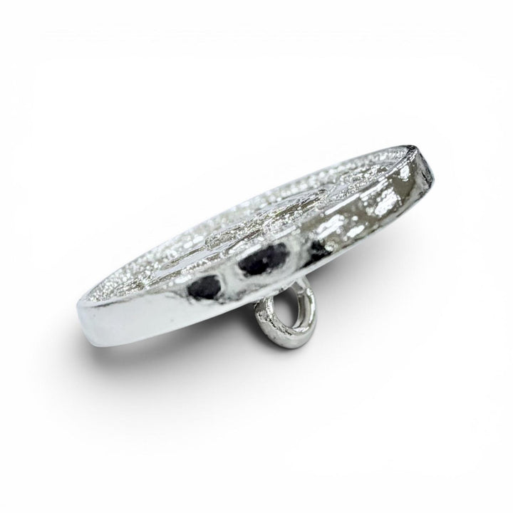 Great CHANEL button Silver Women