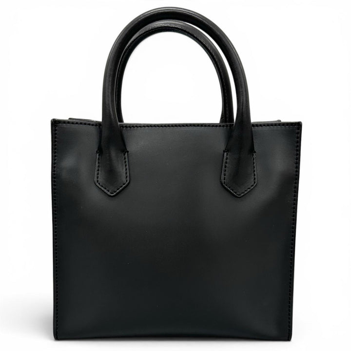 Great IACUCCI Shoulder Bag 2WAY handbag black leather Women