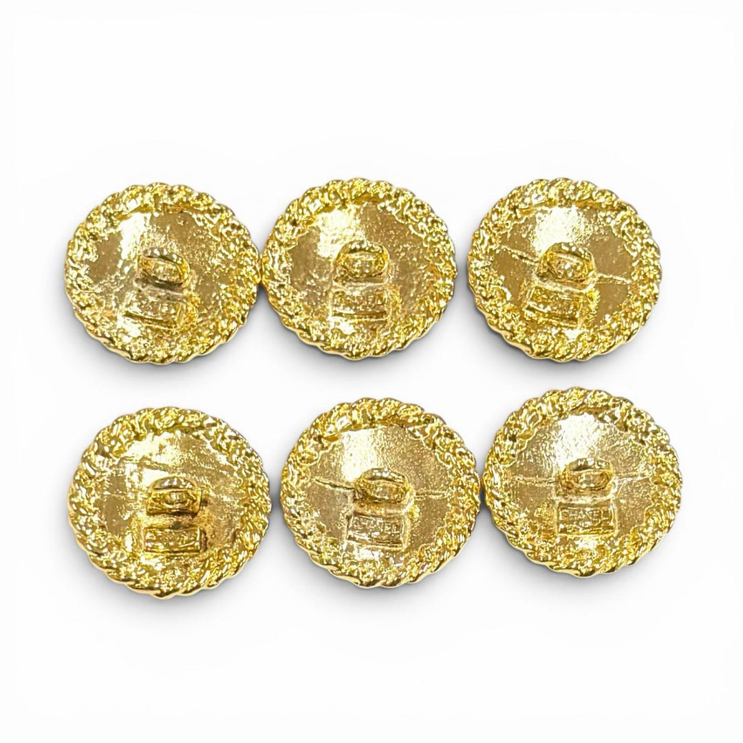 Great CHANEL button COCO Mark Crown Big Buttons (Set of 6) gold Women