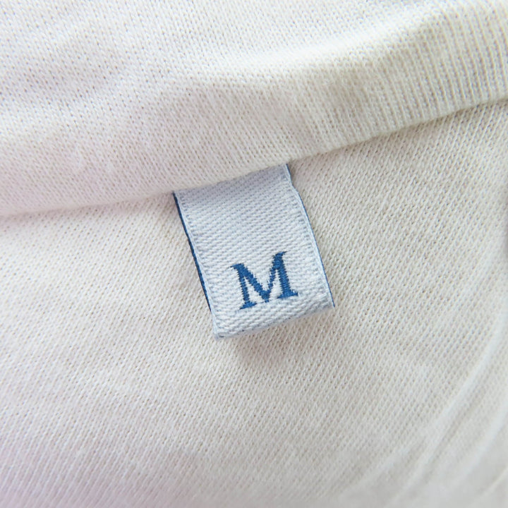 Very Good MONCLER Jacket Logo patch and hooded fleece blouson Ivory Women M
