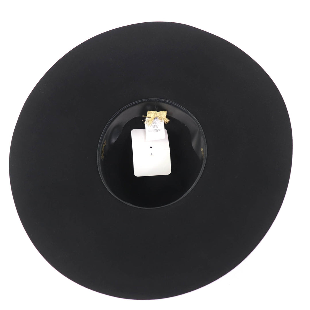 Pristine HERMES hat Chaine d'Ancre Beaverfelt black Beaver Women 57 202013N