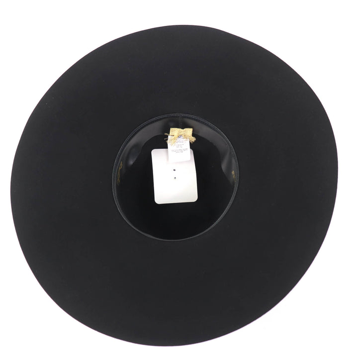 Pristine HERMES hat Chaine d'Ancre Beaverfelt black Beaver Women 57 202013N