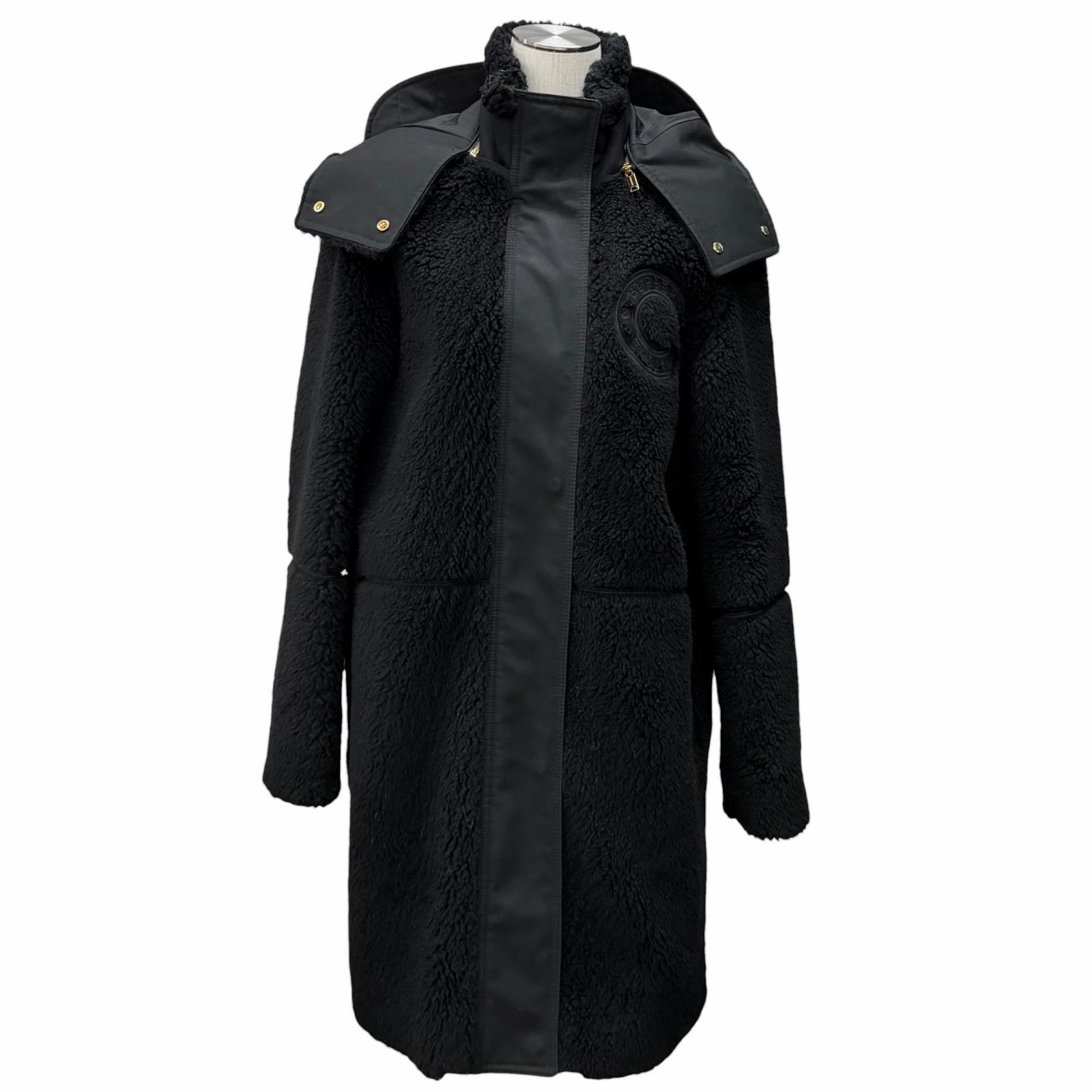 Excellent BURBERRY coat black wool Women 38 8046581 – caro-japan