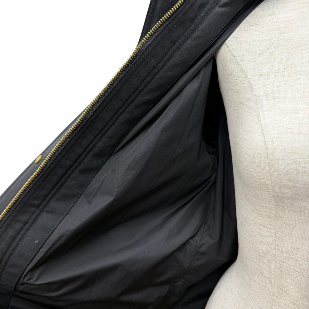 Excellent BURBERRY coat black wool Women 38 8046581