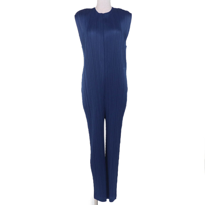 Excellent PLEATS PLEASE jumpsuit All-in-one jumpsuit blue Women 5 PP41JI116