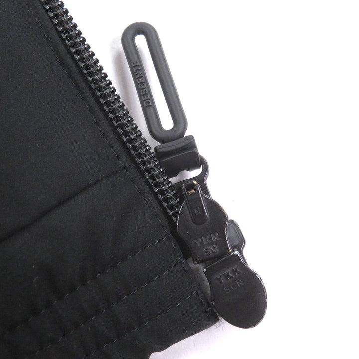 Very Good DESCENTE ALLTERRAIN Down jacket Hooded black