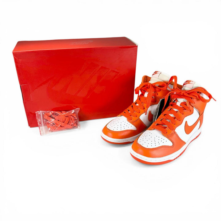 Pristine NIKE High cut sneakers DUNK RETRO QS Syracuse Dunk High Orange 26cm